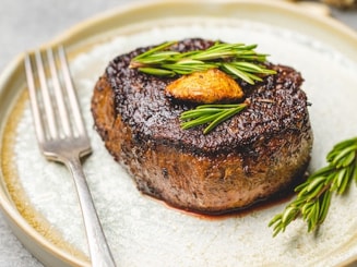 Rosemary filet mignon